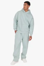 Dropsize Seafoam Green Schwergewichts-Trainingsanzug