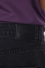 DENIM JORTS ANTHRACITE