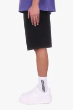 DENIM JORTS BLACK