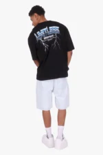 DENIM JORTS LIGHT BLUE