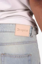 DENIM JORTS WASHED BLUE